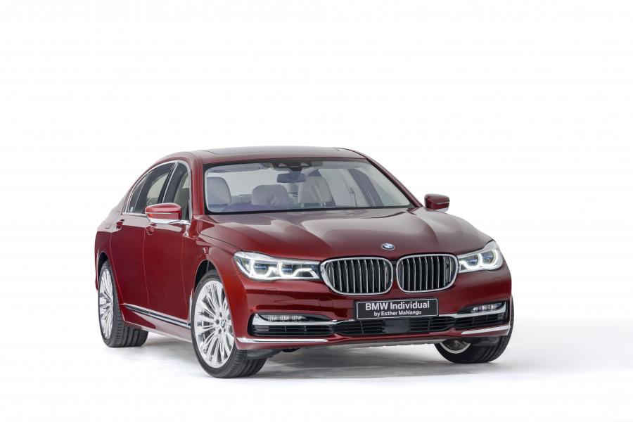  BMW 750Li by Esther Mahlangu (G12) 2017 года  (фото 12 из 14)